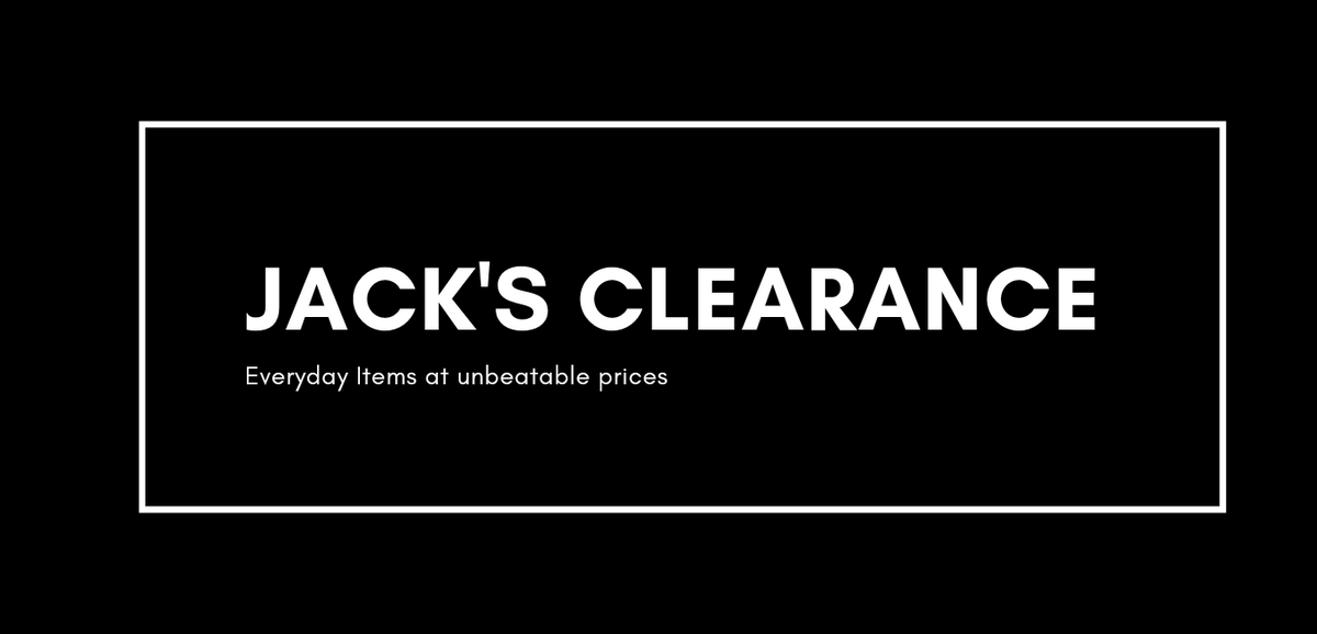 Jack's Clearance - Best Deals on Quality Products