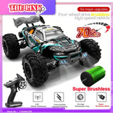 1:16 4WD Brushless RC Monster Truck – High-Speed Off-Road