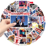 10/30/50pcs Funny Trump 2024 Graffiti Stickers – Waterproof Cartoon Decals