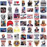 10/30/50pcs Funny Trump 2024 Graffiti Stickers – Waterproof Cartoon Decals