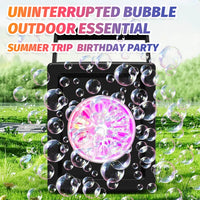 10 hole fully automatic bubble blowing handheld electric bubble machine