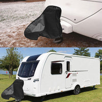 Universal Waterproof Caravan Hitch Cover - Dustproof & Anti-Rust Tow Ball Protector for RVs and Trailers