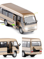 1:32 Toyota Coaster Diecast Bus Model - Alloy Toy Vehicle for Gifts