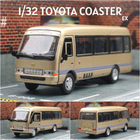 1:32 Toyota Coaster Diecast Bus Model - Alloy Toy Vehicle for Gifts