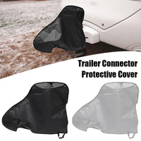 Universal Waterproof Caravan Hitch Cover - Dustproof & Anti-Rust Tow Ball Protector for RVs and Trailers