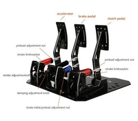 2024 Racing Simulator Kit: Steering Wheel, Drive, Floor Pedal, Stand,Pedal With ClutCh,Motion Chassis,Wheelbase,et al.