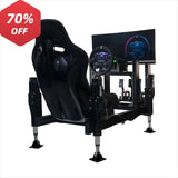 2024 Racing Simulator Kit: Steering Wheel, Drive, Floor Pedal, Stand,Pedal With ClutCh,Motion Chassis,Wheelbase,et al.