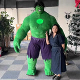 220cm Huge Inflatable Hulk Green Giant Green man Cartoon character Mascot Costume Fancy Dress Party Advertising Ceremony props