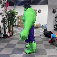 220cm Huge Inflatable Hulk Green Giant Green man Cartoon character Mascot Costume Fancy Dress Party Advertising Ceremony props