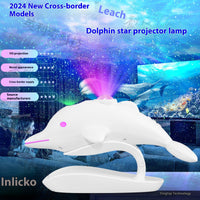 Dolphin Star Light Colorful LED Laser Projection Lamp