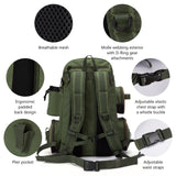 Bassdash Fishing Bag Tackle Backpack Lightweight Tactical Tackle Box Multifunctional