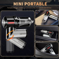 CENRR High Pressure Car Vacuum Cleaner Portable Handheld Mini Vacuum Cleaner Cordless Strong Suction Car Cleaner Home Appliance