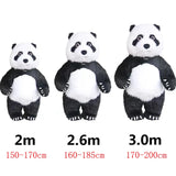 Giant Polar Bear Inflatable Costume Street Funny Panda Mascot Costume Party Cosplay Furry Plush Doll Inflatable Mascot Costume