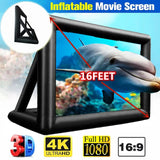 Inflatable Projector Movies Screen - Home Movies/TV Shows/Games