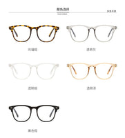 Square Finished Myopia Glasses Women Men Nearsighted Eyewear Anti blue light Glasses with Diopters Minus -1.0 -1.5 -2.5 -6.0