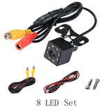 Wide Angle HD Car Rearview Camera Rear View Video Vehicle Camera Backup Reverse Camera 12 LED Night Vision Parking Camera