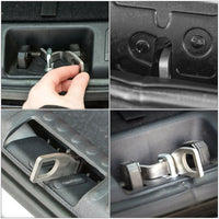 Universal Car Tailgate Fresh Air Bracket Camping Air Vent Lock Stand Double door Holder  For VW T4 T5 T6 Bus Camper Caddy