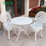 Antique Aluminium Garden Tables and Chairs Set