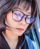 Square Finished Myopia Glasses Women Men Nearsighted Eyewear Anti blue light Glasses with Diopters Minus -1.0 -1.5 -2.5 -6.0