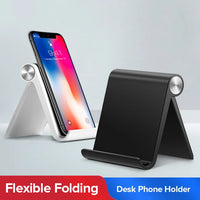 Phone Holder Stand - Mobile Smartphone Support Tablet Stand - for iPhone 14/13 - Desk Cell Phone Holder Stand - Portable Mobile Holder