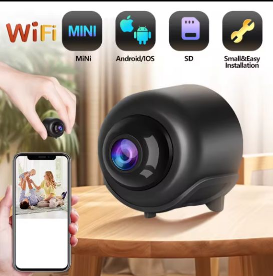 Mini Camera Wireless WiFi Baby Monitor Indoor Safety Security Surveillance Night Vision Camera IP Camera Recorder