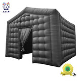 Large Inflatable Cube Disco Tent, Square Gazebo, Event Room, Big Mobile Portable, Night Club Party Pavilion For Outdoor