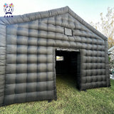 Large Inflatable Cube Disco Tent, Square Gazebo, Event Room, Big Mobile Portable, Night Club Party Pavilion For Outdoor