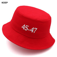 MAGA Red Bucket Hat – Trump 2024 Unisex Sun Cap