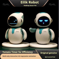 Original Eilik Smart Robot Electronic Automation Ai Robot Emotional Interaction Vocal Multiple Mode Cute Blue and Pink Gift