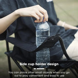 Portable Camping Chairs Enjoy The Outdoors with a Versatile Folding Chair- Sports Chair-Outdoor Chair & Lawn Chair- Black