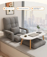 Lazy Sofa Bedroom Bay Window Folding Sofa Bed Can Lie Down and Sit on A Single Sofa Office Rest Sofa Chair