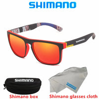 Shimano Polarized Sunglasses - UV400 Protection, Men and Women, Outdoor Hunting Fishing, Driving Bicycle (Optional Box)