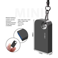 MINI Super Pen Drive 2TB Memoria USB Flash Drive 1TB High Speed Pendrive 512GB Cle USB 3.0 Stick Portable SSD Gift 2023 New