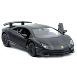 1:36 Diecast Car Models Dark Black Series Exquisite Made Collectible Play Mini Cars 12.5 Cm