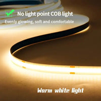 LED Light Strip USB Touch Sensor 5V COB Diode Tape Dimmer Backlight DIY High Density Linear Lightings Lamp Ribbon For Home Decor