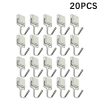 50PCS Strong Magnetic Hooks Multi-Purpose Storage Hooks Home Kitchen Bar Storage Hooks Key Storage Hooks Bathroom Hangers