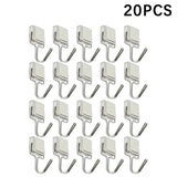 50PCS Strong Magnetic Hooks Multi-Purpose Storage Hooks Home Kitchen Bar Storage Hooks Key Storage Hooks Bathroom Hangers