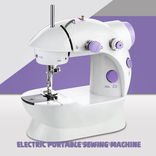 Miniature Electric Portable Sewing Machine - Multifunctional Home Desktop