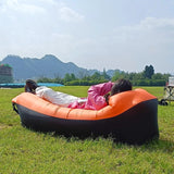 Fast Inflatable Air Sofa Bed Good Quality Sleeping Bag Inflatable Air Bag Lazy Bag Beach Sofa 240*70cm Jack's Clearance