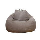 Lazy Sofa Cover Bean Bag Lounger Chair Sofa Seat Living Room Furniture Without Filler Beanbag Sofa Bed Pouf Puff Couch Tatami