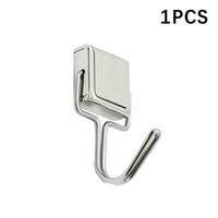 50PCS Strong Magnetic Hooks Multi-Purpose Storage Hooks Home Kitchen Bar Storage Hooks Key Storage Hooks Bathroom Hangers