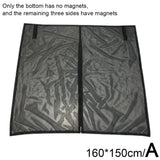 Anti-mosquito Window Screen Net Magnetic Sunblock Insulation For SUV MPV Camper Van Accessories New G6H9