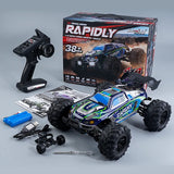 1:16 4WD Brushless RC Monster Truck – High-Speed Off-Road