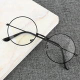 Retro Round Frame Anti-blue Radiation Glasses Ultralight Men Women  Blue Light Blocking Glasses Eyewear Computer Goggles