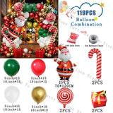 Christmas Balloon Garland Kit – Party Decor with Santa & Gifts