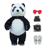 Giant Polar Bear Inflatable Costume Street Funny Panda Mascot Costume Party Cosplay Furry Plush Doll Inflatable Mascot Costume