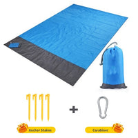 Pocket Picnic Waterproof Beach Mat Sand Free Blanket Camping Outdoor Picknick Tent Folding Cover Bedding Jack's Clearance