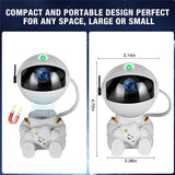 Star Projector Galaxy Night Light Astronaut Space Projector Starry Nebula Ceiling LED Lamp for Bedroom Home Decorative kids gift