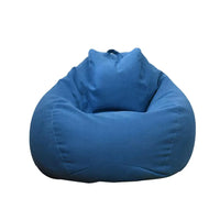 Lazy Sofa Cover Bean Bag Lounger Chair Sofa Seat Living Room Furniture Without Filler Beanbag Sofa Bed Pouf Puff Couch Tatami