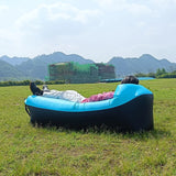 Fast Inflatable Air Sofa Bed Good Quality Sleeping Bag Inflatable Air Bag Lazy Bag Beach Sofa 240*70cm Jack's Clearance